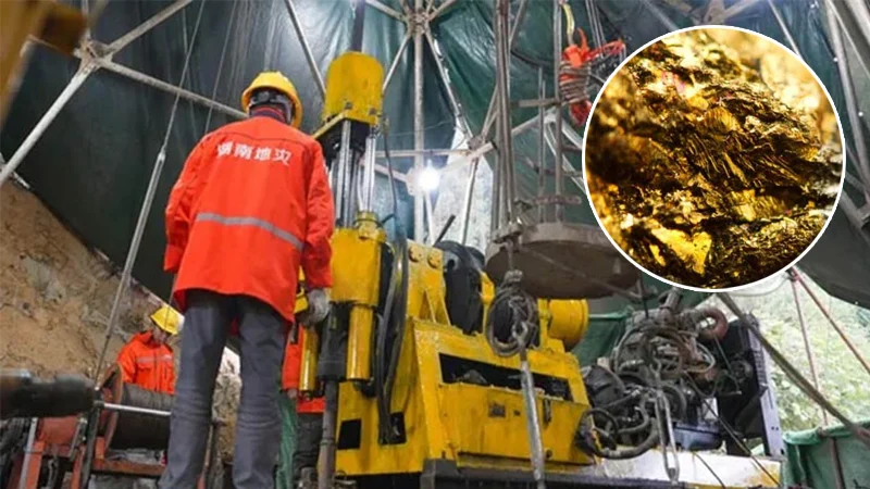 চীনে পৃথিবীর সবচেয়ে বড় স্বর্ণের খনির সন্ধান